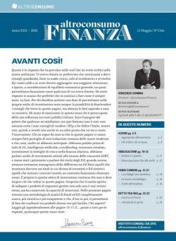 Altroconsumo Finanza – 12 Maggio 2020