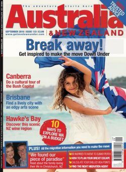 Australia & New Zealand – September 2016