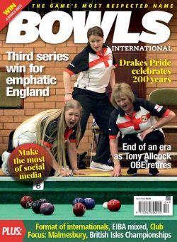 Bowls International – April 2020