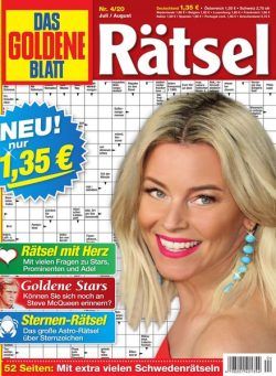 Das Goldene Blatt-Ratsel – Juni 2020