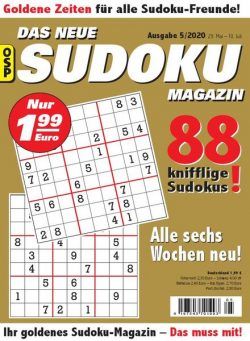 Das Neue Sudoku – Nr.5 2020