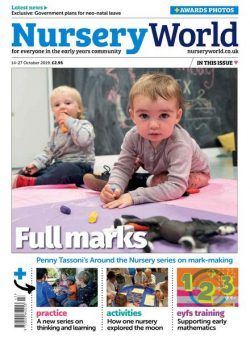 Nursery World – 14 October 2019