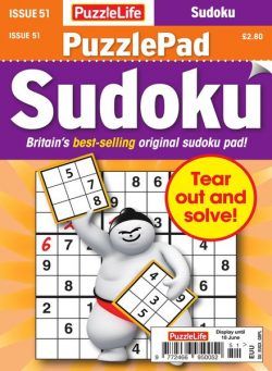 PuzzleLife PuzzlePad Sudoku – 21 May 2020