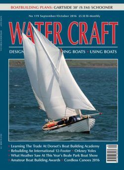 Water Craft – September- October 2016