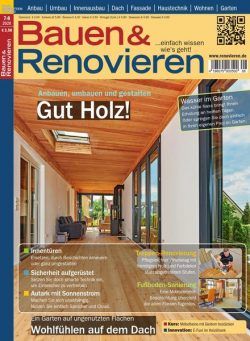 Bauen & Renovieren – Juli-August 2020