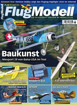 FlugModell – Juli-August 2020