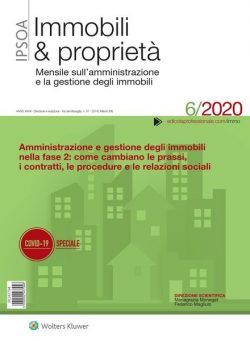 Immobili & proprieta – Giugno 2020