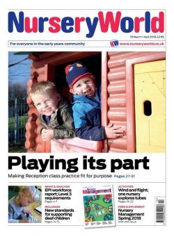 Nursery World – 19 March 2018