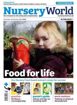 Nursery World – 29 October 2018