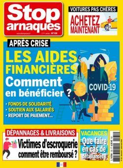 Stop Arnaques – Juillet-Aout 2020