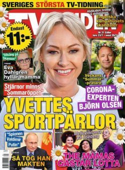 TV-Guiden – 21 juli 2020