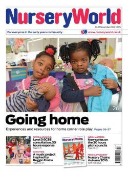 Nursery World – 14 November 2016
