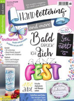 Handlettering and more – Nr.16 2020