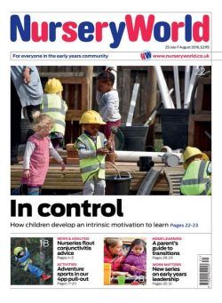 Nursery World – 25 July 2016