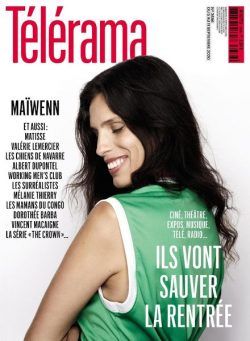 Telerama Magazine – 5 Septembre 2020