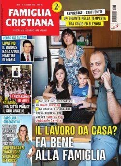 Famiglia Cristiana – 20 Settembre 2020
