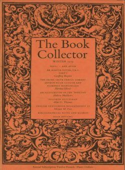 The Book Collector – Winter 1979