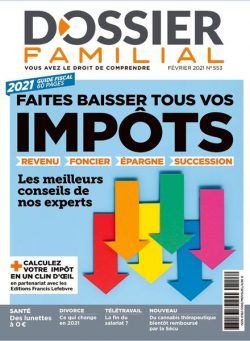 Dossier Familial – Fevrier 2021