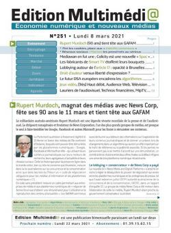 edition Multimedia – 8 Mars 2021