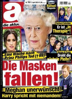 die aktuelle – 17 April 2021