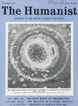 New Humanist – The Humanist, September 1964