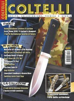 Coltelli – Aprile-Maggio 2016