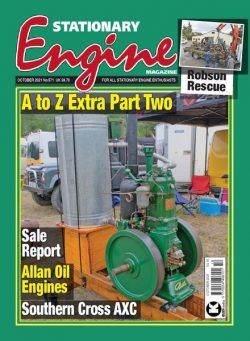 Stationary Engine – October 2021