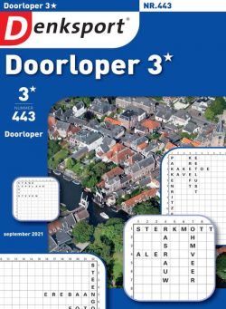 Denksport Doorloper 3 – 09 september 2021