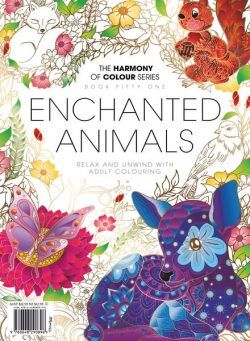 Colouring Book – Enchanted Animals – January 2019