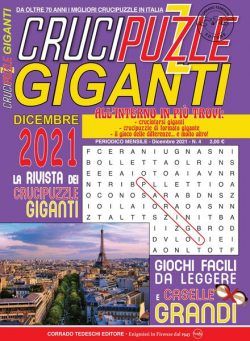 Crucipuzzle Giganti – 12 novembre 2021