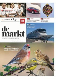 Gazet van Antwerpen De Markt – 16 oktober 2021