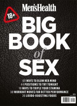 Men’s Health – Big Black book of Sex – May 2019