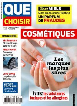 Que Choisir – Novembre 2021