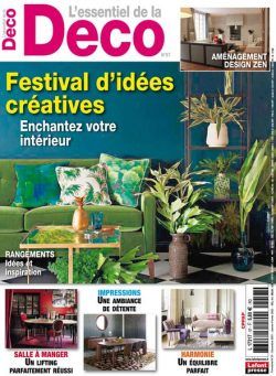 L’Essentiel de la Deco – Decembre 2021 – Fevrier 2022