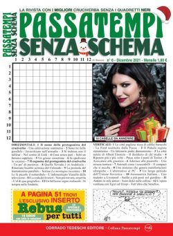 Passatempi Senza Schema – 01 dicembre 2021