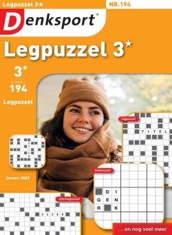 Denksport Legpuzzel 3 – 13 januari 2022