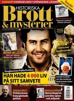 Historiska Brott & Mysterier – december 2021