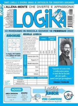 Settimana Logika – 07 gennaio 2022