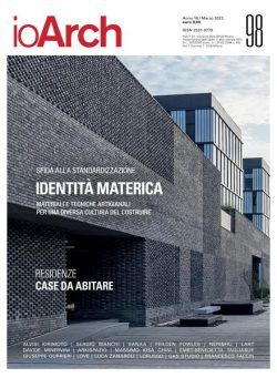 IoArch Magazine – Febbraio-Marzo 2022