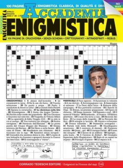 Accademia Enigmistica – aprile 2022