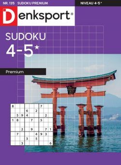 Denksport Sudoku 4-5 premium – 07 juli 2022