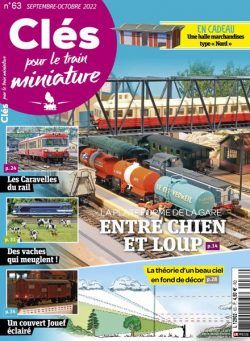 Cles pour le train miniature – septembre-octobre 2022