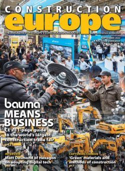 Construction Europe – September 2022