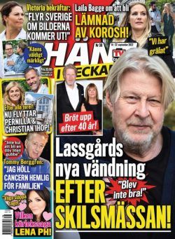 Hant i Veckan – 14 september 2022