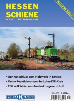 Hessenschiene – Juli-September 2022