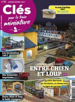 Cles pour le train miniature – janvier-fevrier 2023
