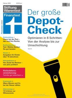 Stiftung Warentest Finanztest – Februar 2023