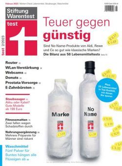 Stiftung Warentest Test – Februar 2023