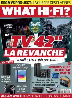 What Hifi France – janvier 2023