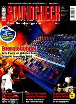 SOUNDCHECK – Juli 2012